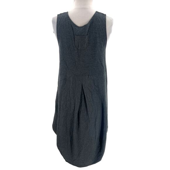 Noblu tent dress gray midi lagenlook sz S - Picture 2 of 6